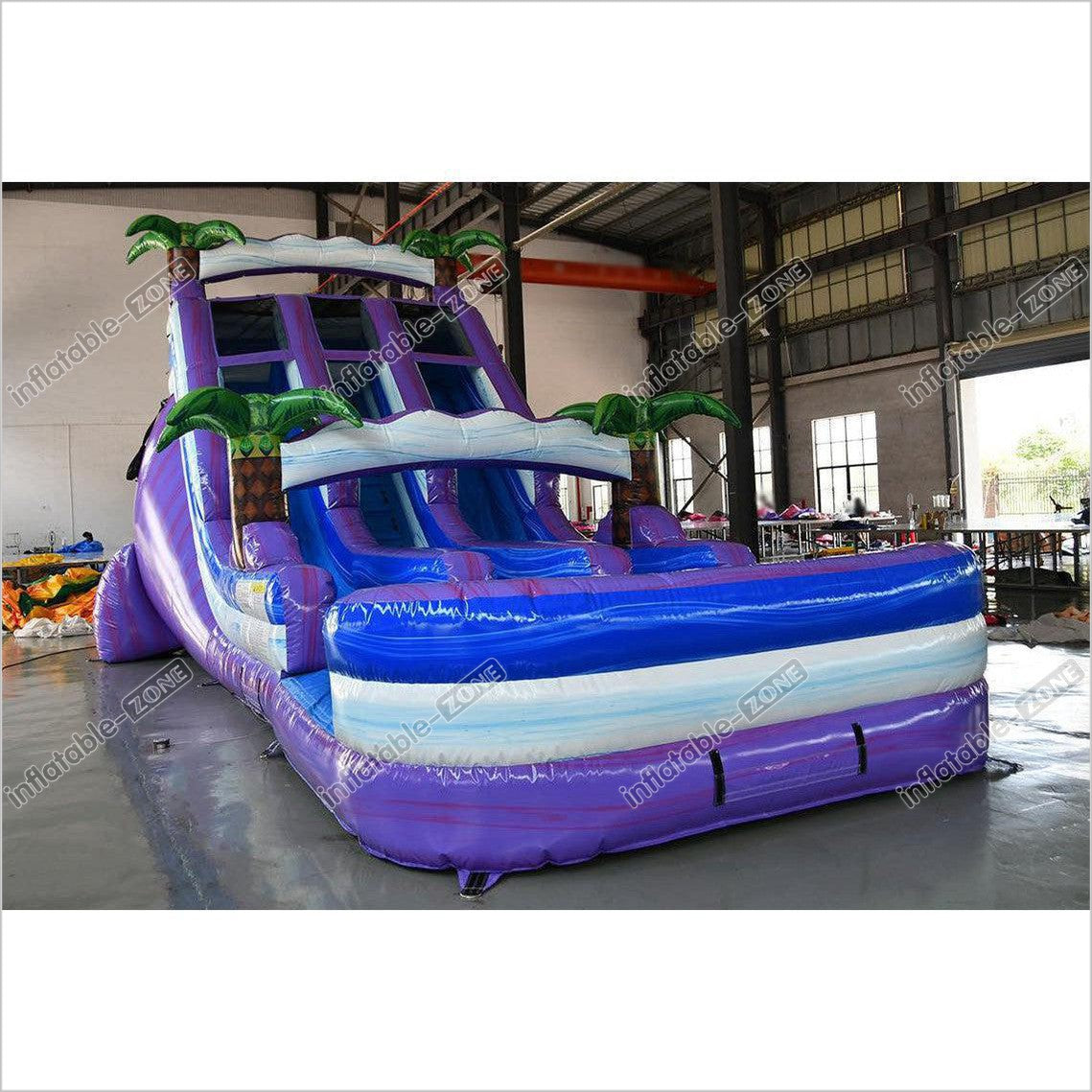 Inflatable Water Slide Waterslide Bounce Pool Castle Near Me Jump House For Adults Splash - Inflatable-Zone