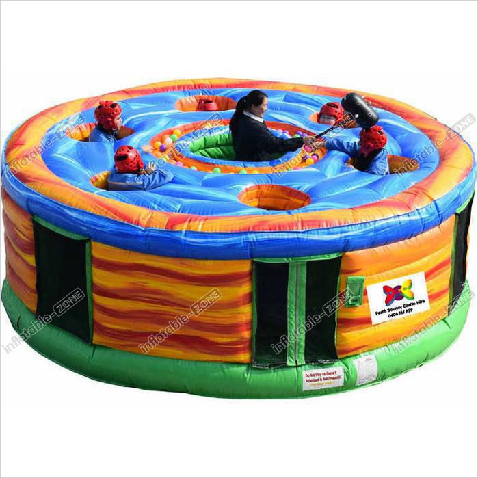 6 Player Human Giant Whack A Mole Inflatable With 3 Years Warranty