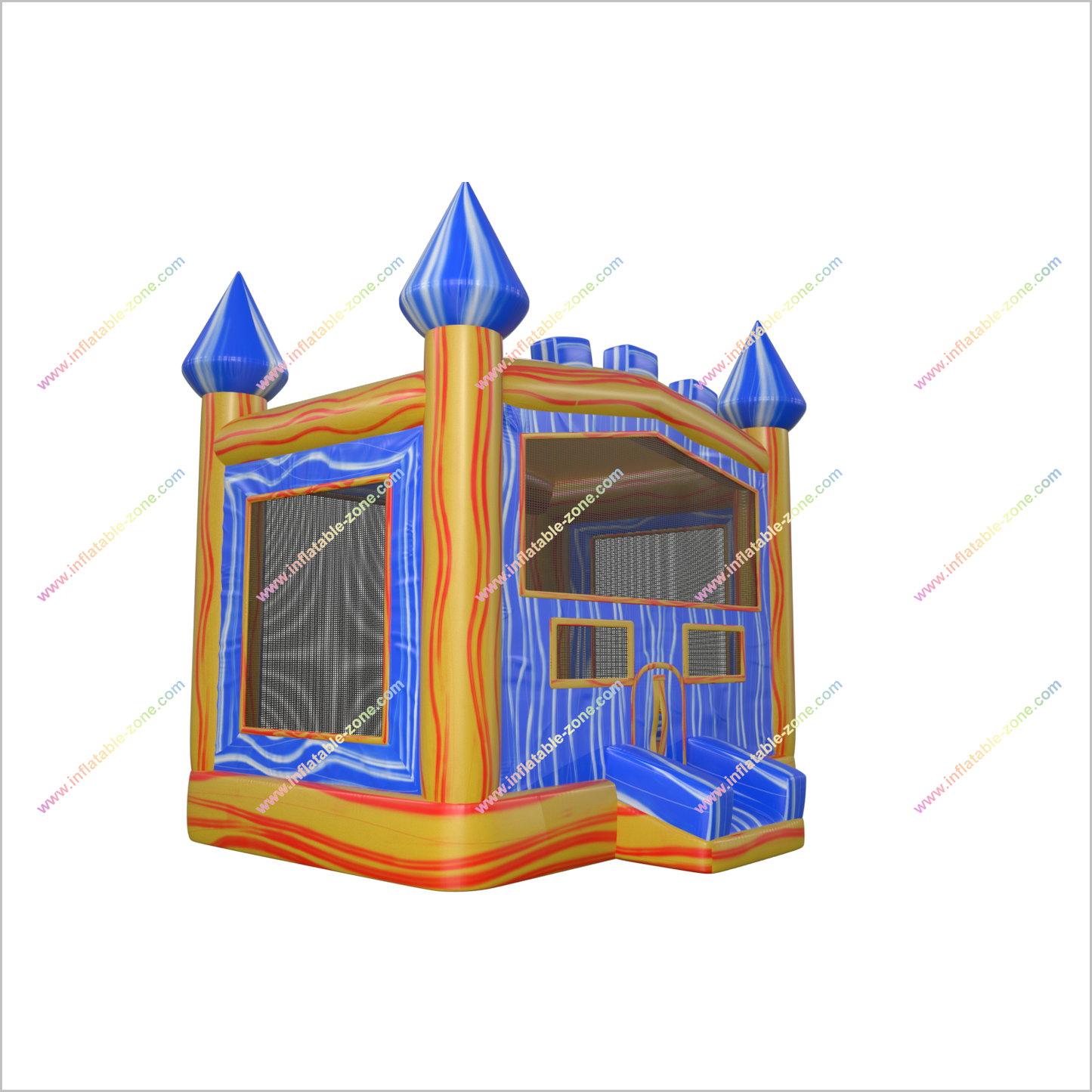 Inflatable Play Equipment Volcano Bounce House Fun Birthday Parties Lava Falls Jumping Castle For Sale - Inflatable-Zone
