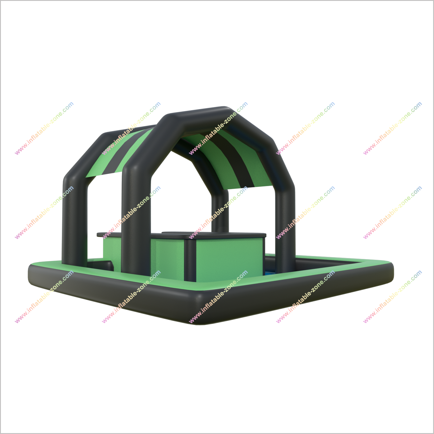 Inflatable Pool Bar Float Camping Floating Tent Inflatable Water Play Floating Pool Bar Tent Floats On Water - Inflatable-Zone