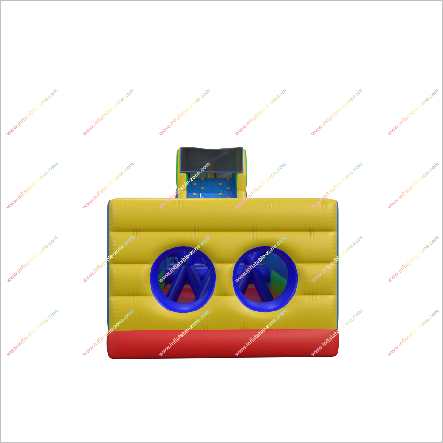 World'S Largest Bounce House Obstacle Course Outdoor Inflatable Obstacle Run Wipeout Blow Up Course - Inflatable-Zone