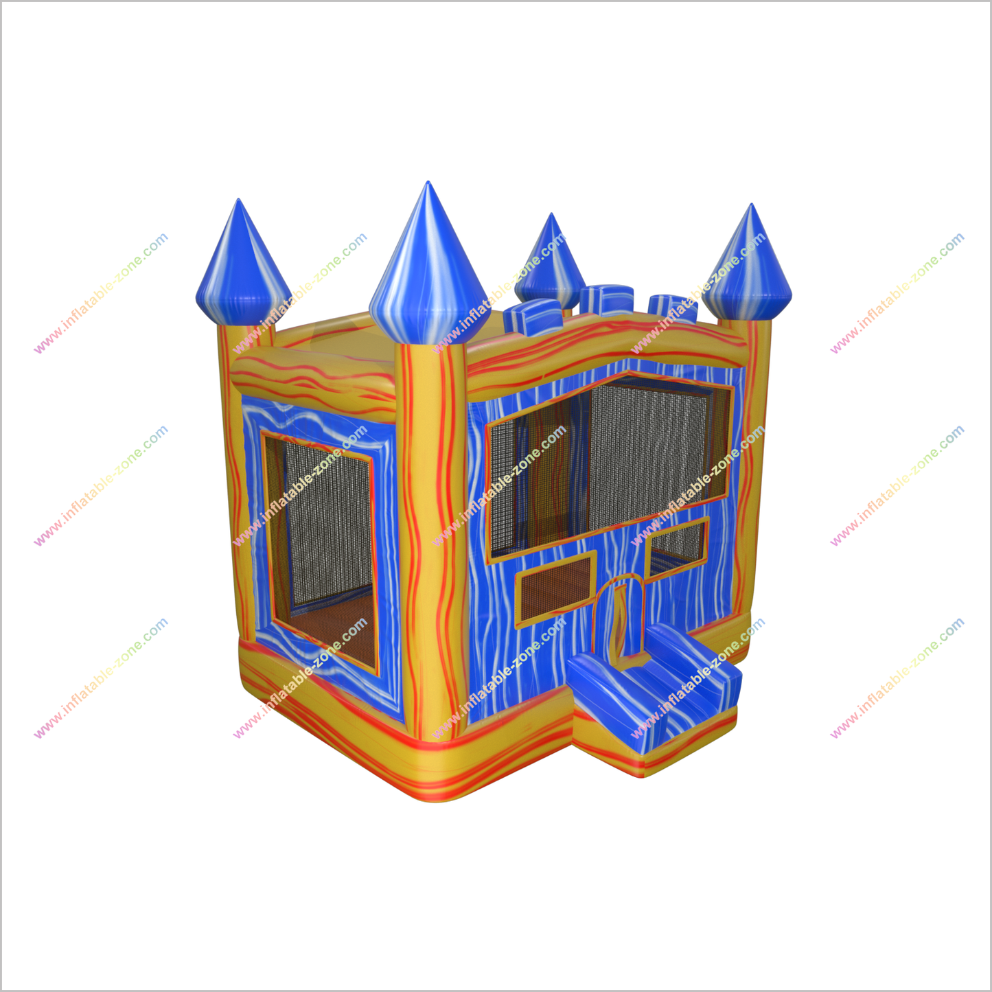 Inflatable Play Equipment Volcano Bounce House Fun Birthday Parties Lava Falls Jumping Castle For Sale - Inflatable-Zone