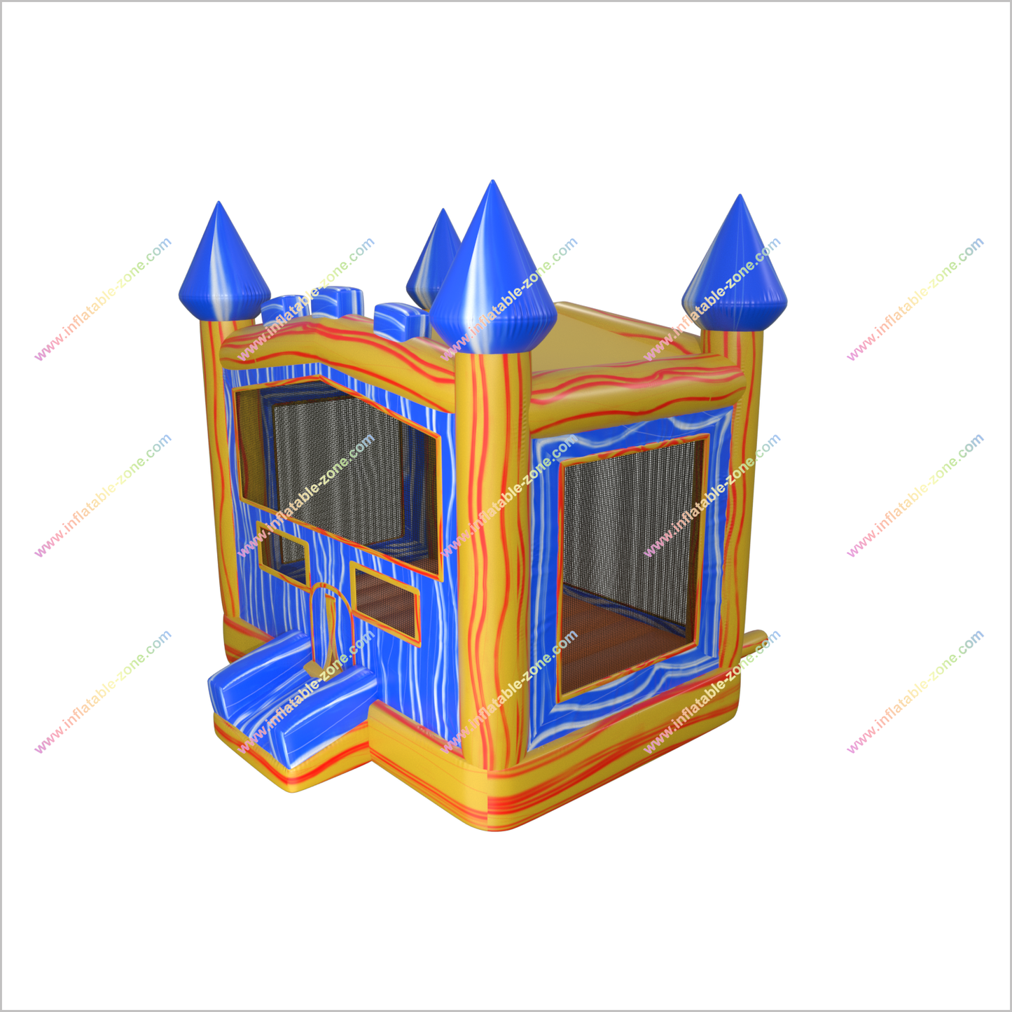Inflatable Play Equipment Volcano Bounce House Fun Birthday Parties Lava Falls Jumping Castle For Sale - Inflatable-Zone