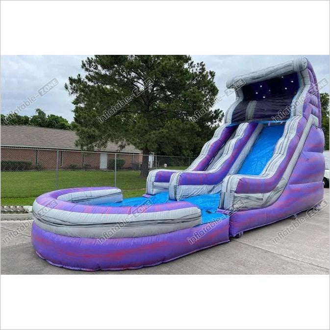 Water Slide Jump House Slides For Inground Pools Bouncy Castle Double Lane Small Best Inflatable - Inflatable-Zone