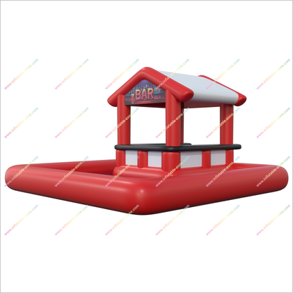Portable Bar Rental Inflatable Pool Bar Swimming Pool Inflatables Backyard Water Park Inflatable Bar For Pool