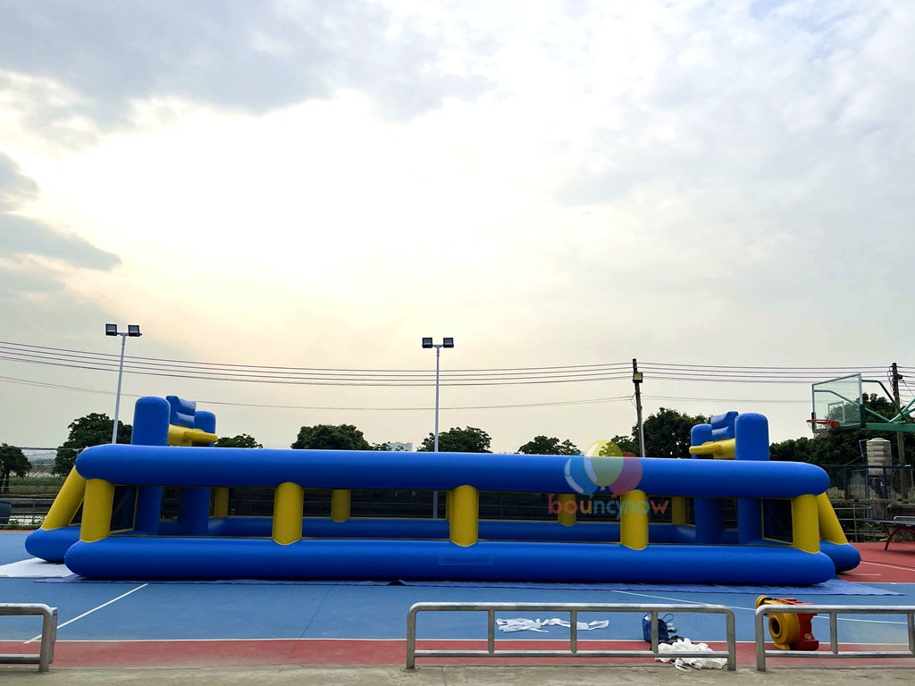 Kids Inflatable Soccer Playground Outdoor FunEquipment  Great for Parties & Football Field Games