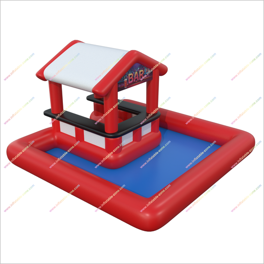 Portable Bar Rental Inflatable Pool Bar Swimming Pool Inflatables Backyard Water Park Inflatable Bar For Pool