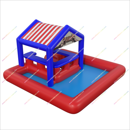 Inflatable Swimming Pool Bar Leisure Sport Platform Party Pool Table Bar Fun Activities Near Me