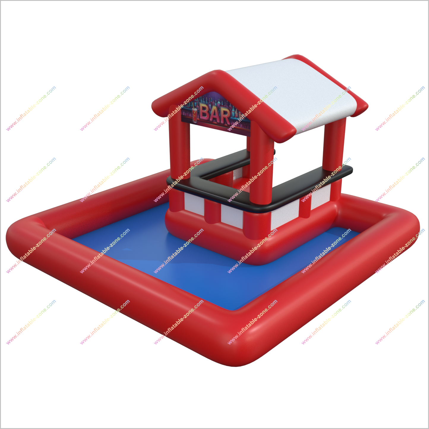 Portable Bar Rental Inflatable Pool Bar Swimming Pool Inflatables Backyard Water Park Inflatable Bar For Pool