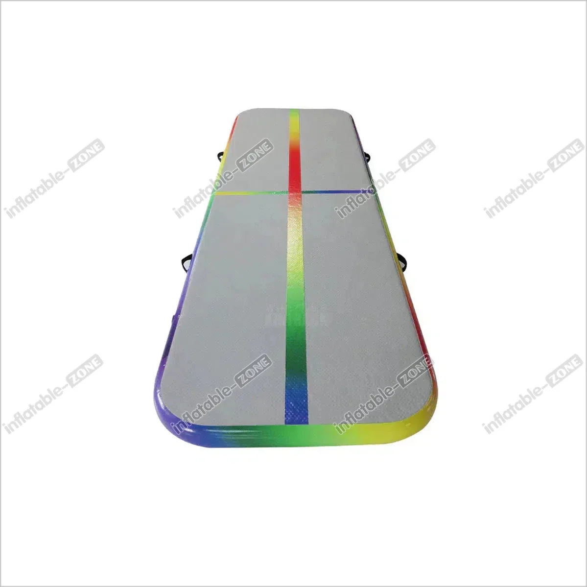 New Arrival Rainbow 3*0.9M Air Tumble Track Airfloor - Inflatable-Zone