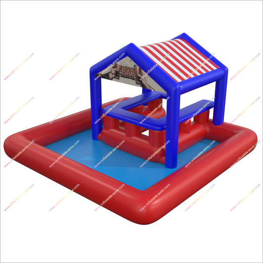 Inflatable Swimming Pool Bar Leisure Sport Platform Party Pool Table Bar Fun Activities Near Me