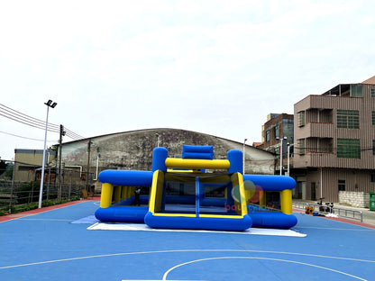 Kids Inflatable Soccer Playground Outdoor FunEquipment  Great for Parties & Football Field Games