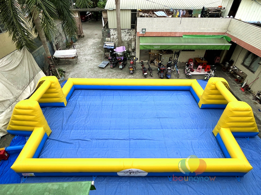 Fun Inflatable Soccer Game Field Exciting Inflatable Soccer Playground Great for Parties & Events