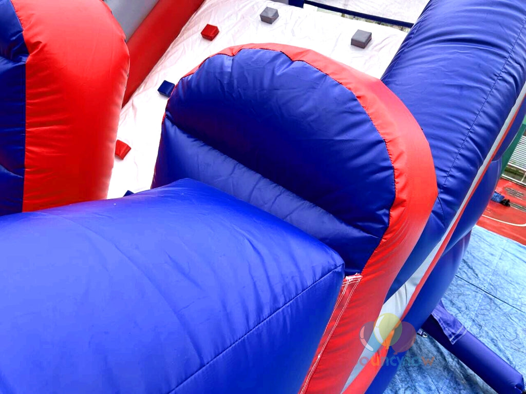 Funny Inflatable Combos Obstacle Course Water Slide Party For Team Events Exciting Outdoor Fun