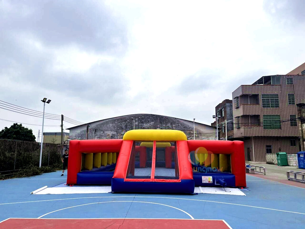 20X10M Kids Inflatable Soccer Playground Outdoor FunEquipment  Great for Parties & Football Field Games