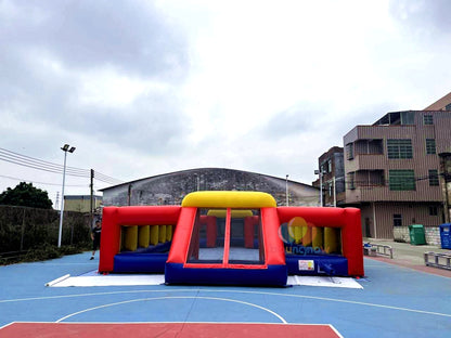 20X10M Kids Inflatable Soccer Playground Outdoor FunEquipment  Great for Parties & Football Field Games