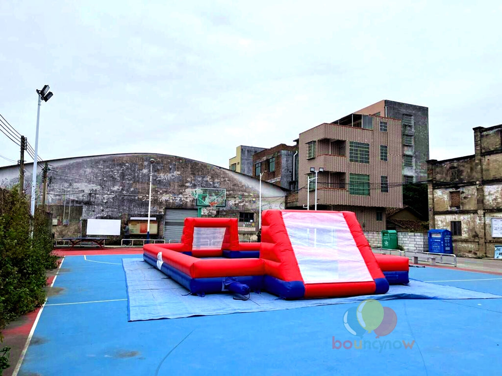 Fun Inflatable Soccer Game Field Exciting Inflatable Soccer Playground Great for Parties & Events