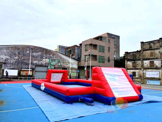 Fun Inflatable Soccer Game Field Exciting Inflatable Soccer Playground Great for Parties & Events