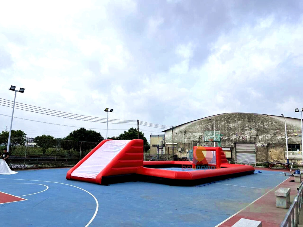 20x10M Giant Inflatable Soccer Arena Outdoor Sports Adventure Great for Soccer Enthusiasts