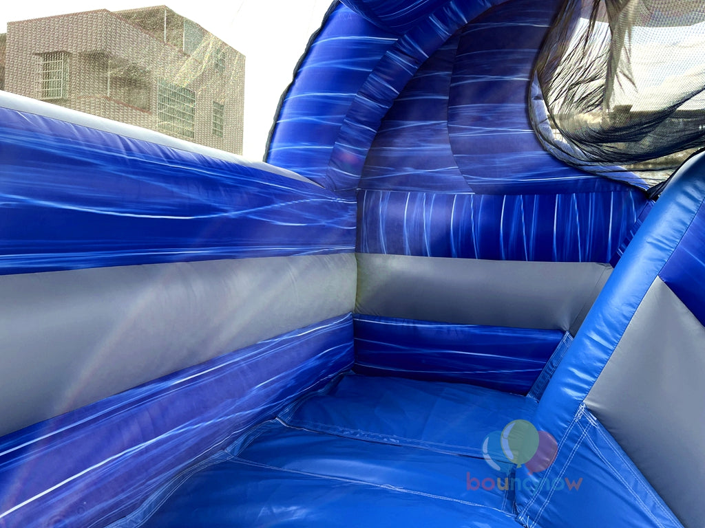Commercial Grade High-Quality Fun Shark Inflatable Water Slide Safe for Parties Events