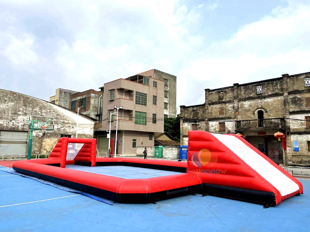 20x10M Giant Inflatable Soccer Arena Outdoor Sports Adventure Great for Soccer Enthusiasts