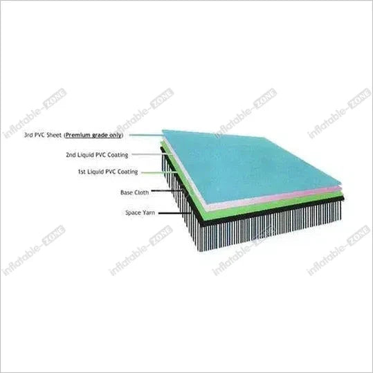 Lovely Purple Inflatable Airs Track Gym Mat, Air Tumble Track - Inflatable-Zone
