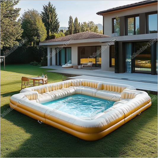 Awesome Party Favors Inflatable Sofa Pool Price Sofa Inflatable Pool Play Ground For Backyard - Inflatable-Zone