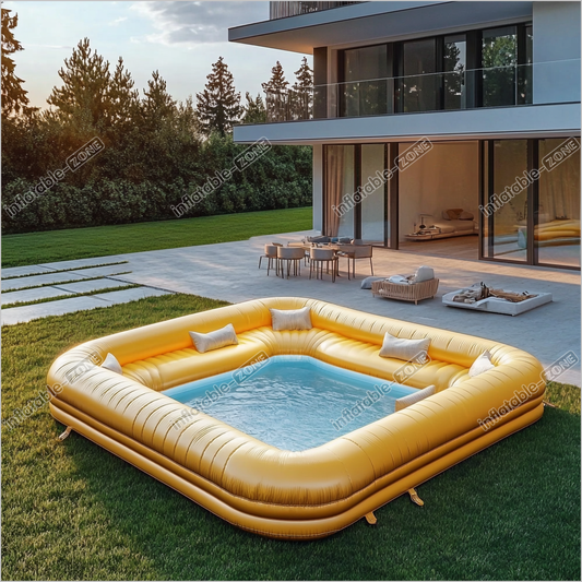 Relaxing Inflatable Sofa Pool Play Ground Backyard Inflatable Outdoor Sofa Pool Games With Friends - Inflatable-Zone