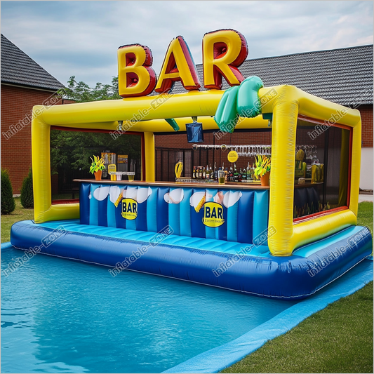 Backyard Playsets Inflatable Pool Bar Bars With Pool Tables Near Me Water Party Games For Adults - Inflatable-Zone
