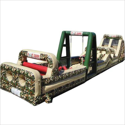 Floating Obstacle Course Rugged Maniac Obstacles Home Military Assault Escape Water Inflatable Soft Indoor - Inflatable-Zone