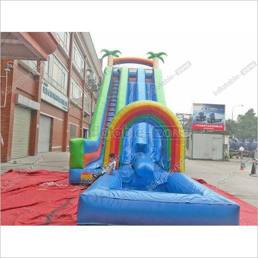 Truck Inflatable Slide Theme Inflatable Slide Long Inflatable Slides - Inflatable-Zone