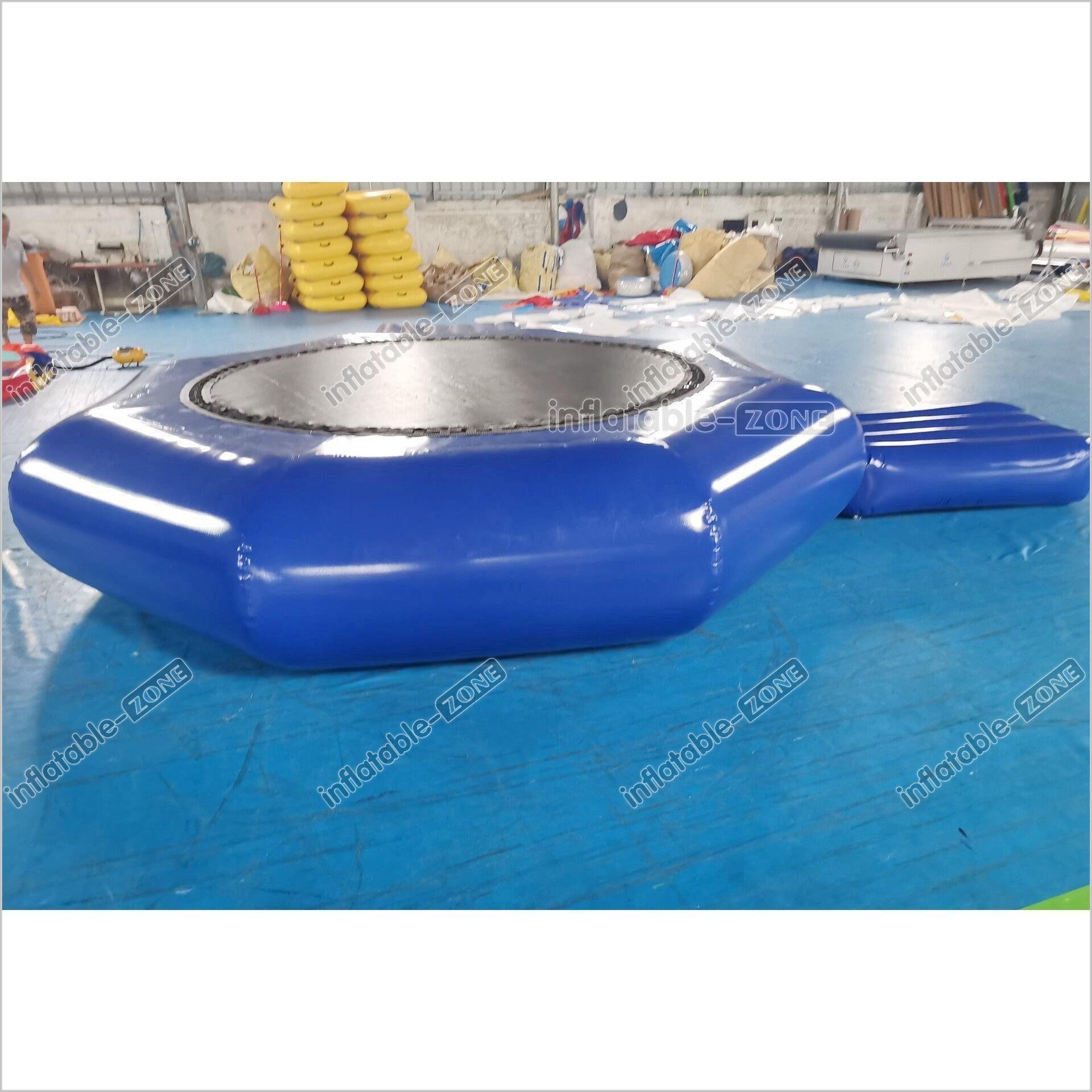 Commercial Large Inflatable Water Floating Slides Combo Inflatable Trampoline Sea Sports Games - Inflatable-Zone
