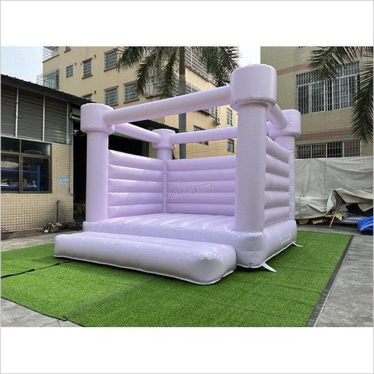 Commercial Custom Color Pastel Colour Bouncy Castle, Pastel Purple Bounce House For Party - Inflatable-Zone