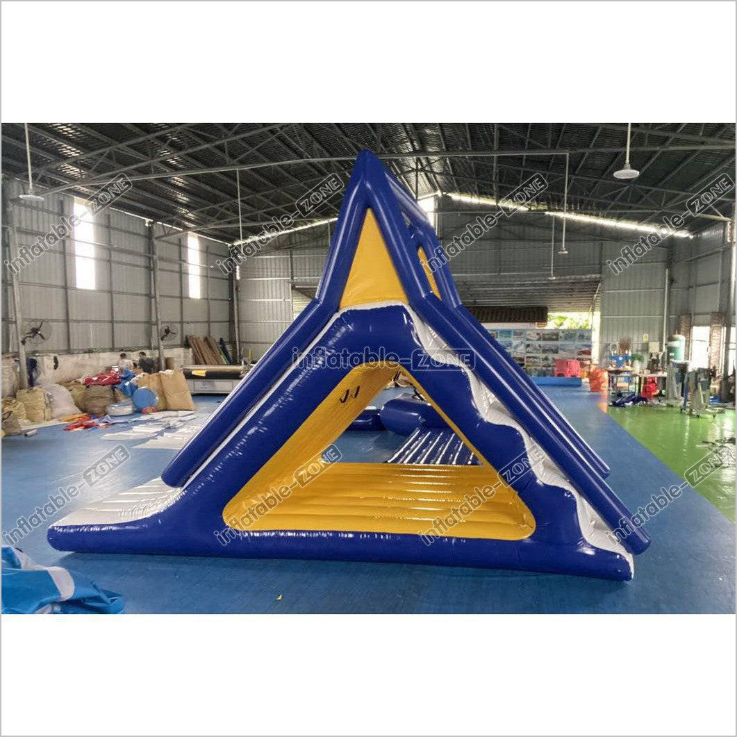 Commercial Large Inflatable Water Floating Slides Combo Inflatable Trampoline Sea Sports Games - Inflatable-Zone