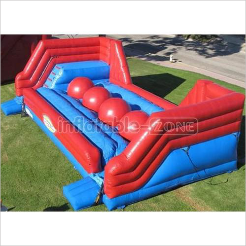Big Balls Wipeout Run Inflatable Obstacle Course - Inflatable-Zone