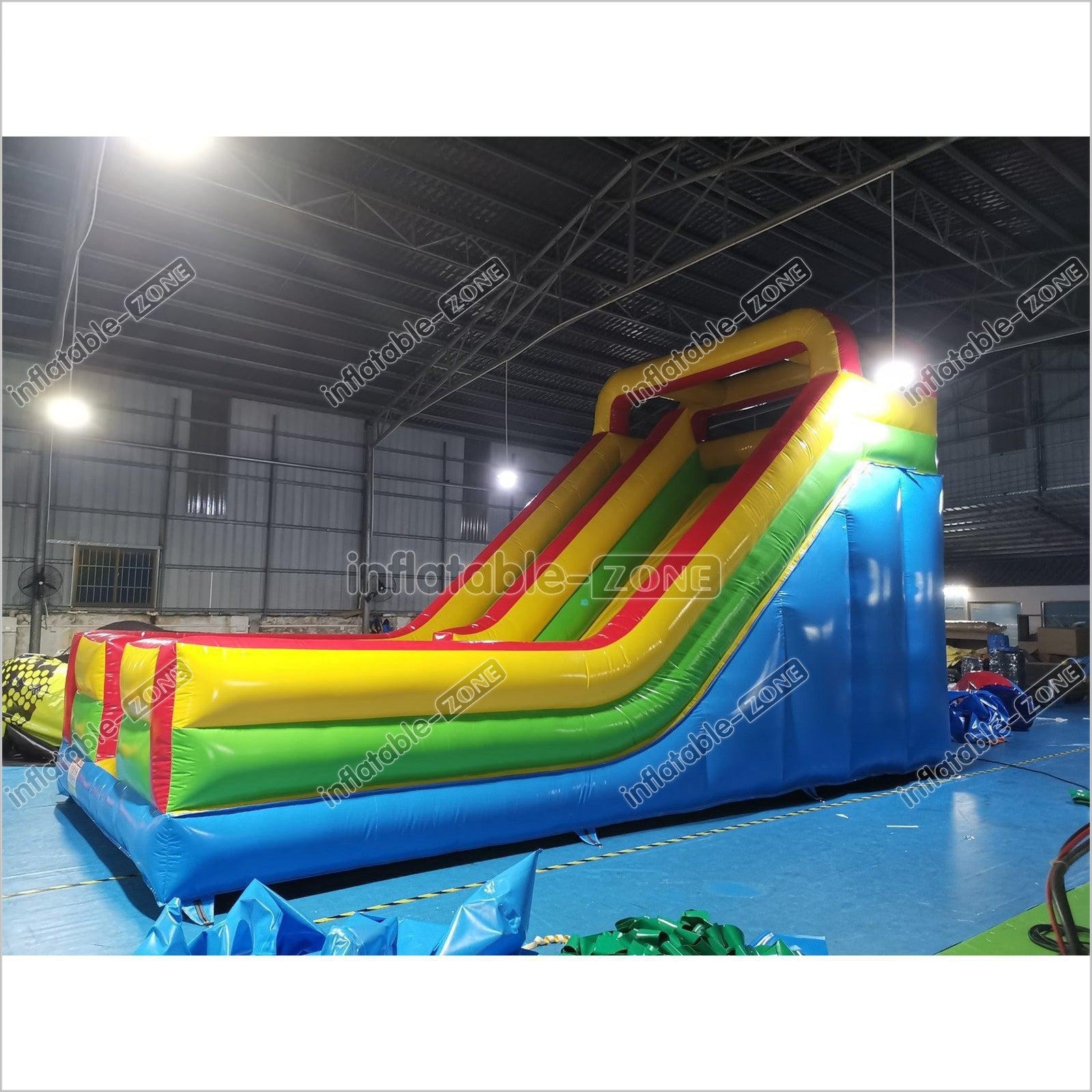 Inflatable Dry Slide Colorful Out Blow Up Slide Jumper - Inflatable-Zone