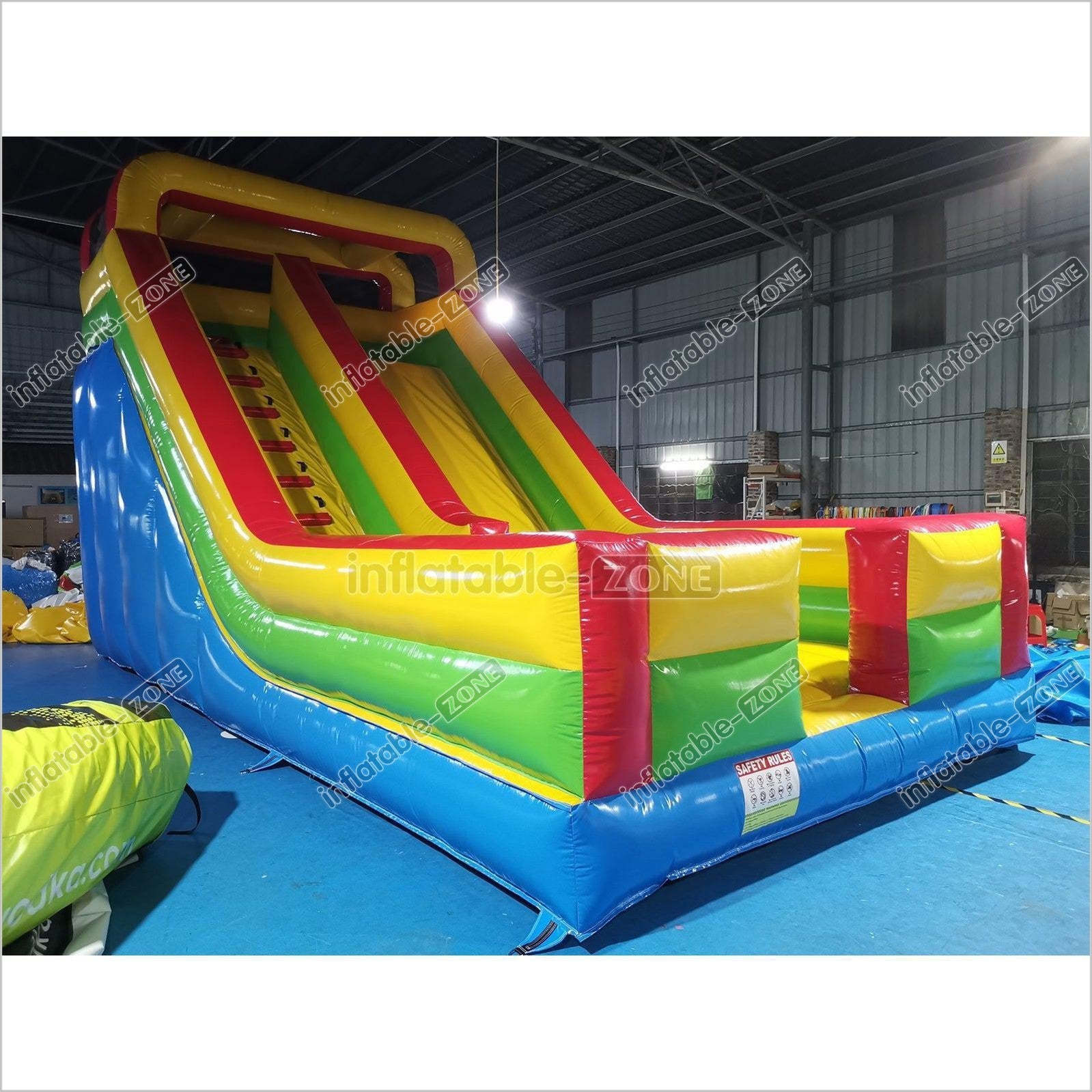 Inflatable Dry Slide Colorful Out Blow Up Slide Jumper - Inflatable-Zone