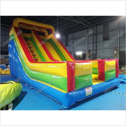 Inflatable Dry Slide Colorful Out Blow Up Slide Jumper - Inflatable-Zone