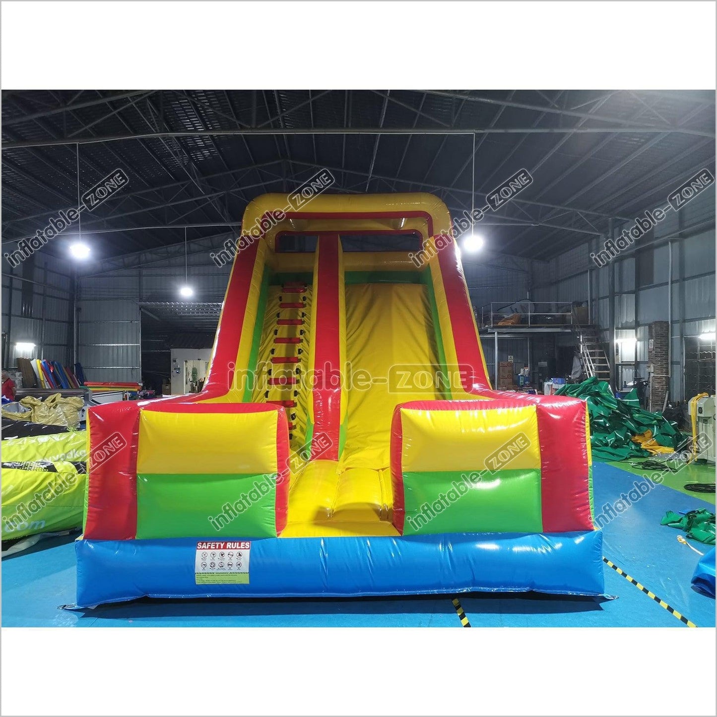 Inflatable Dry Slide Colorful Out Blow Up Slide Jumper - Inflatable-Zone