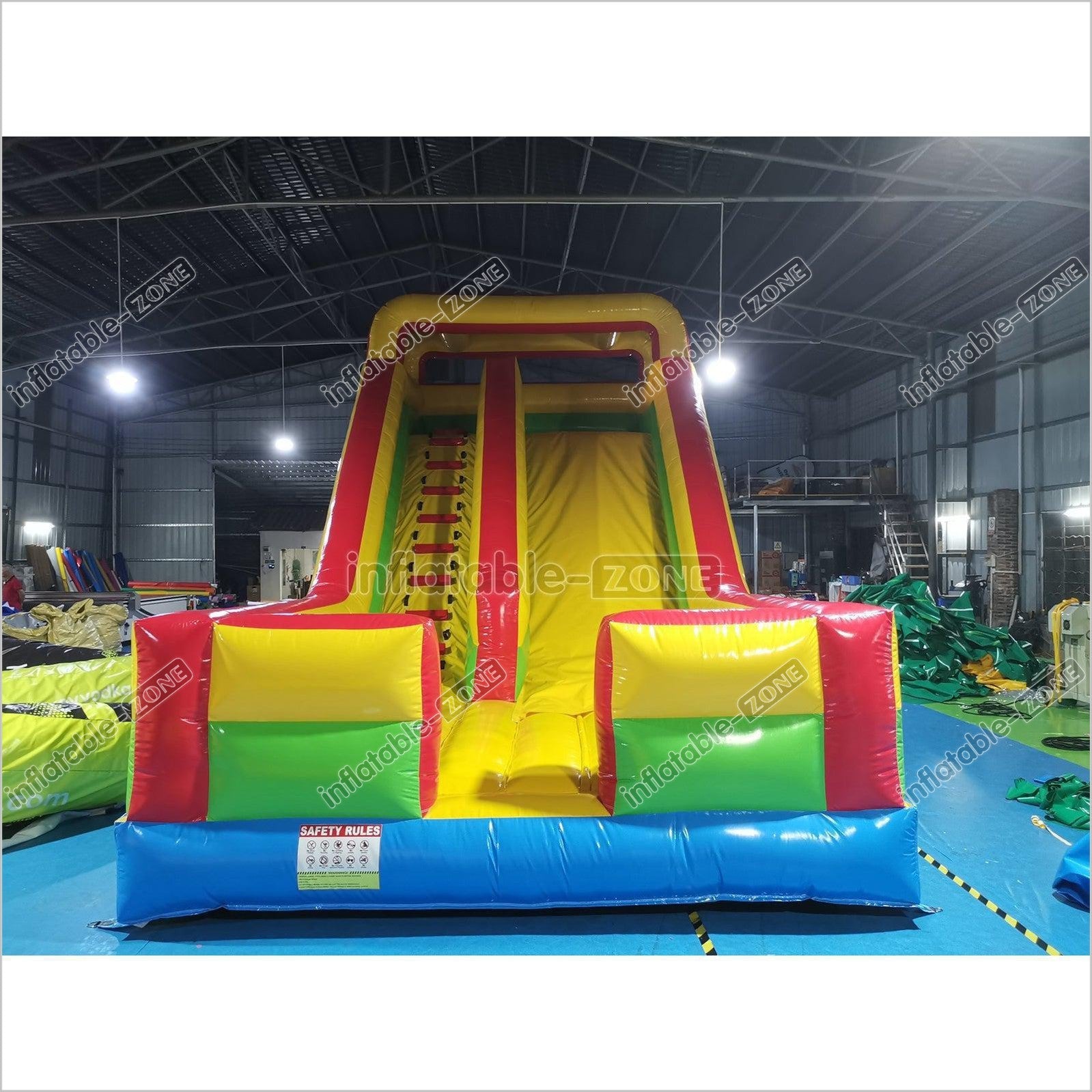 Inflatable Dry Slide Colorful Out Blow Up Slide Jumper - Inflatable-Zone