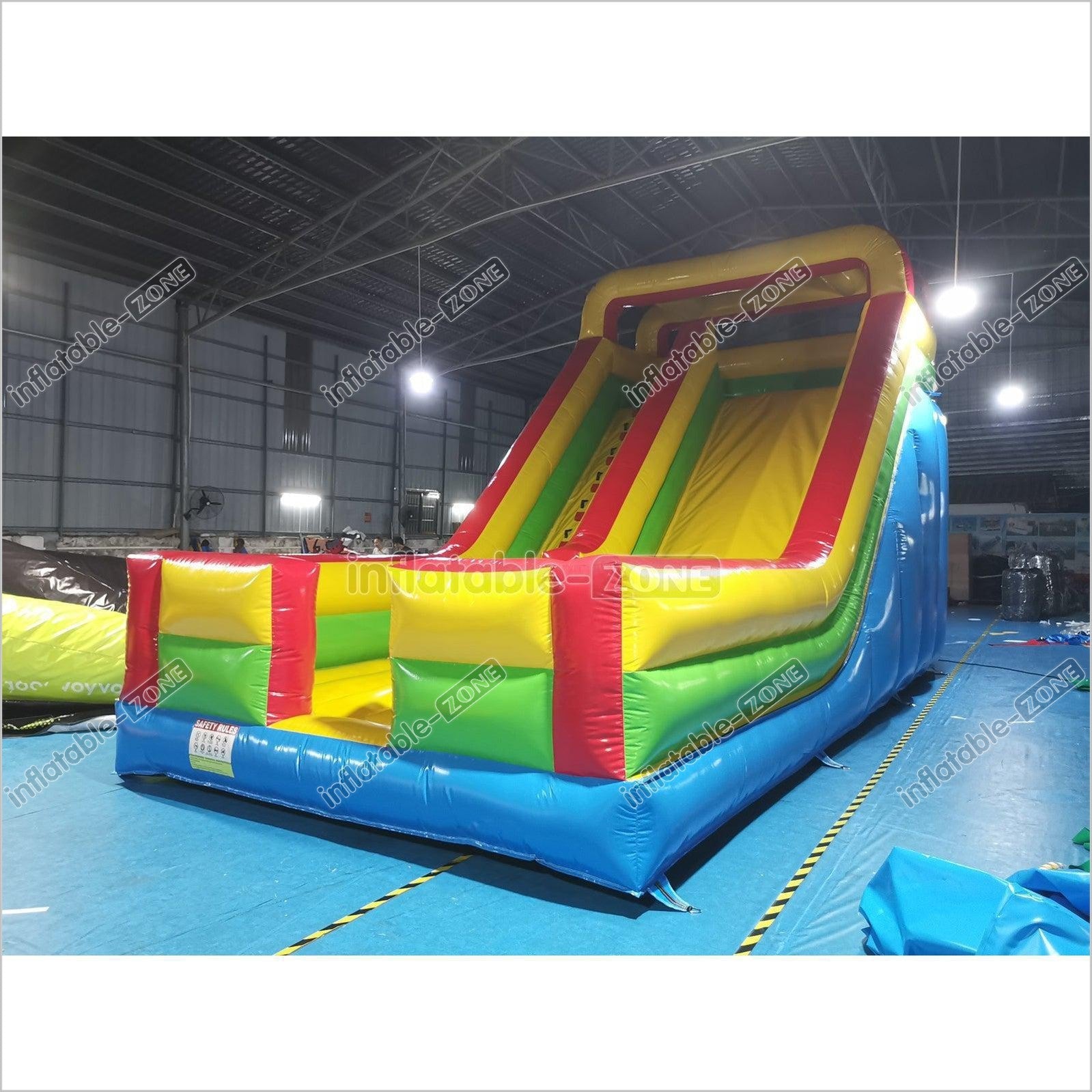 Inflatable Dry Slide Colorful Out Blow Up Slide Jumper - Inflatable-Zone