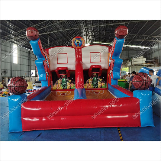Commercial Inflatable Basketball Shooting Stars Interactive Sports Games - Inflatable-Zone