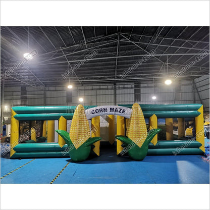 Inflatable Maze Large Blow Up Corn Maze Sports Game - Inflatable-Zone