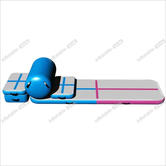 Air Tumble Track Set Gymnastics Inflatable Tumble Track Home - Inflatable-Zone