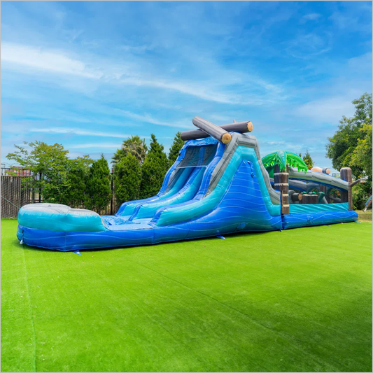 Water Inflatable Obstacle Course Nearest Amusement Park Rentable Obstacle Course Inflatable Water Slide And Pool - Inflatable-Zone
