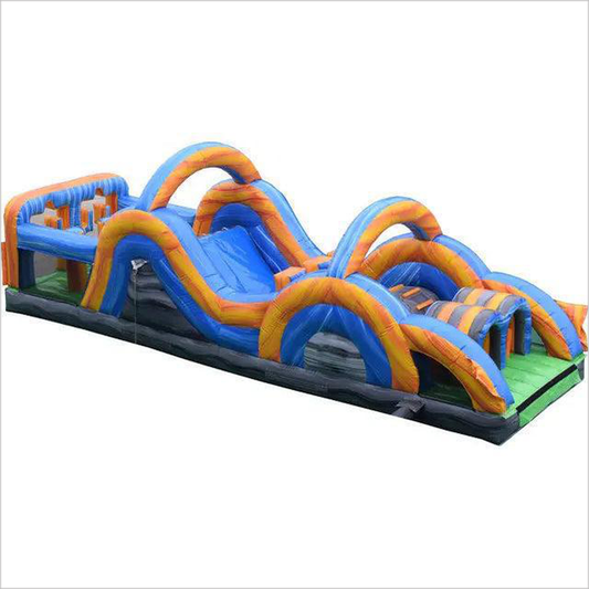 Obstacle Course Bounce House Adult Assault Jump Outdoor Best For Backyard Inflatable Climbing Near Me - Inflatable-Zone
