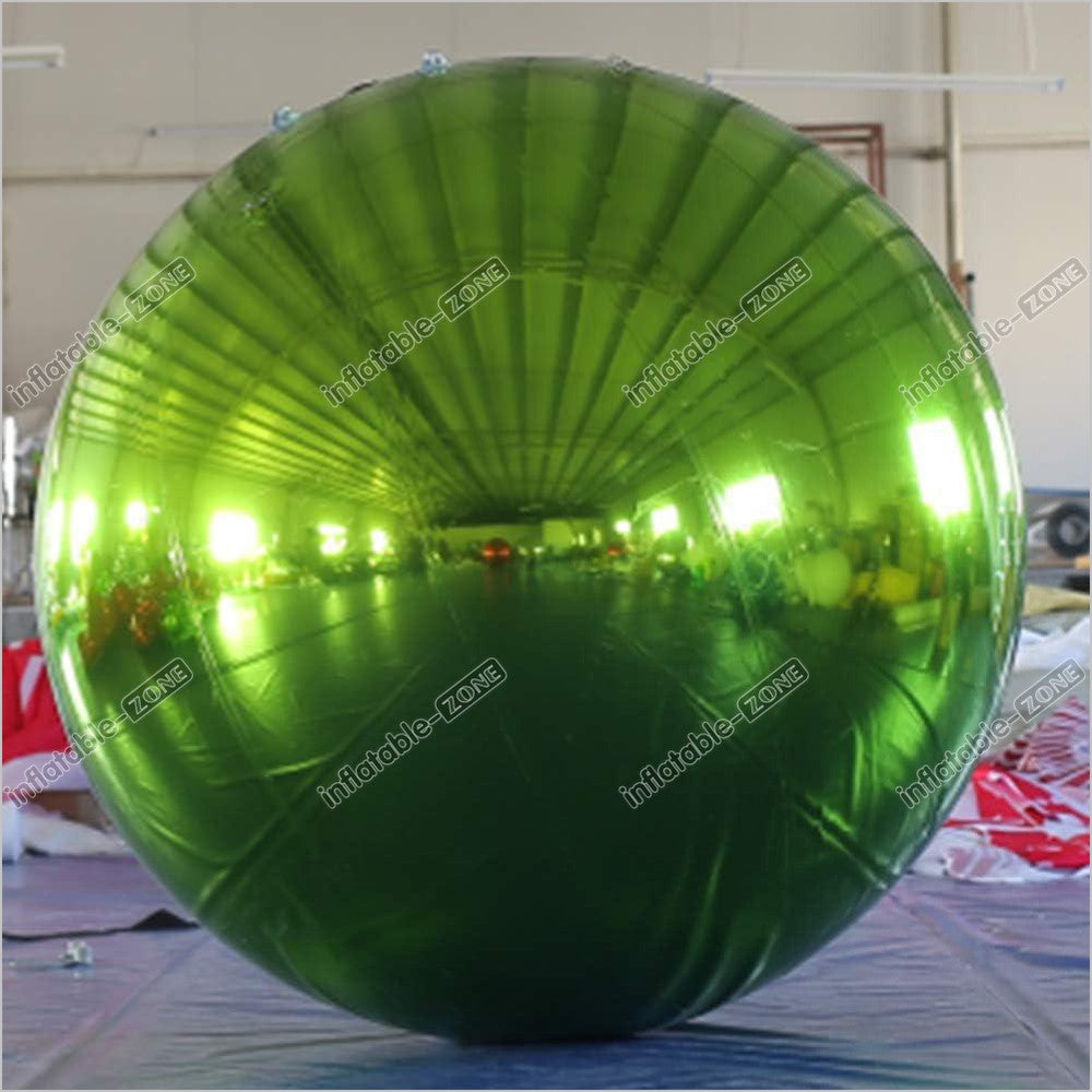 Event Party Inflatable Mirror Ball Show Advertising Mirror Ball For Commercial Street Decoration - Inflatable-Zone