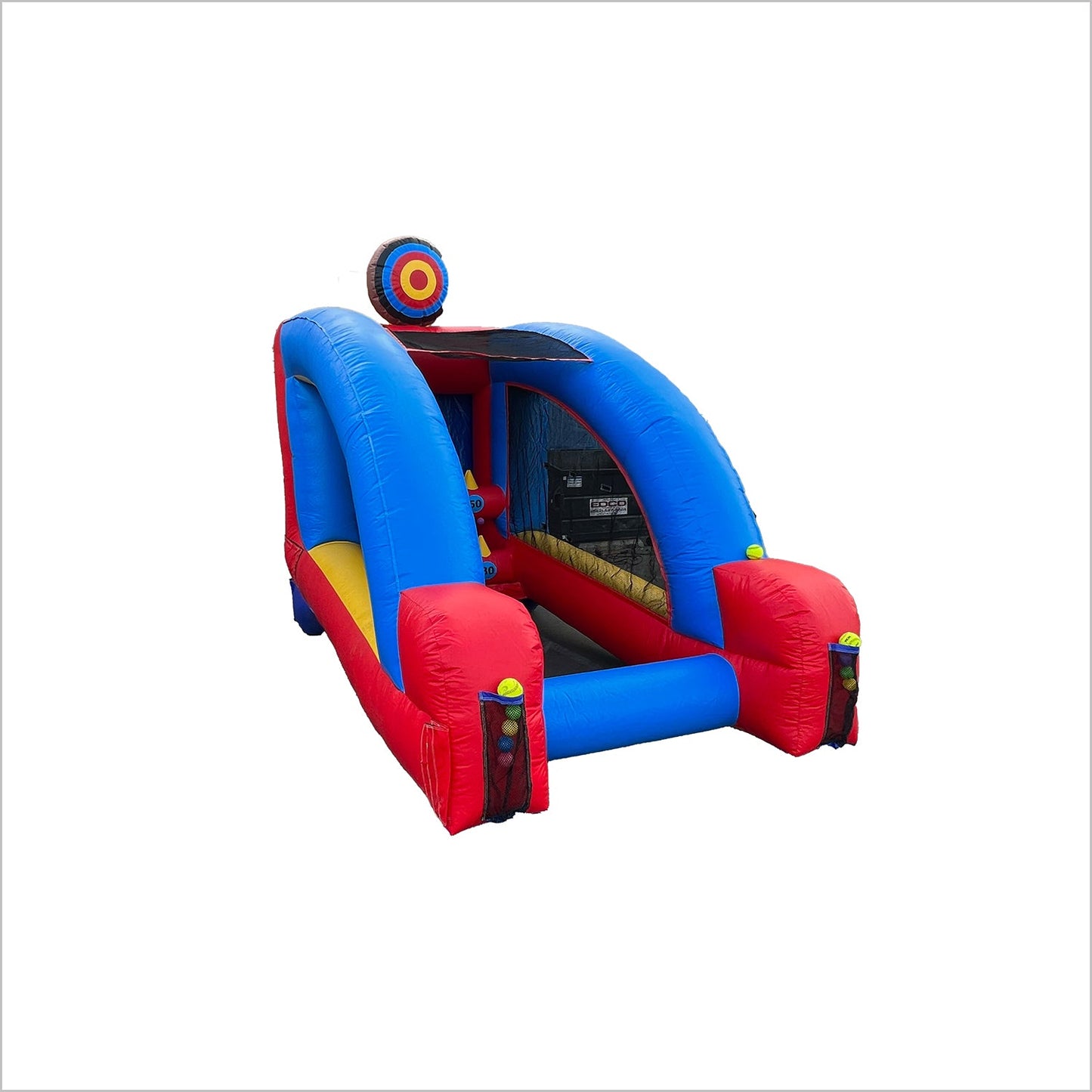 Knock It Off Archery Target Inflatable Interactive Game Softball Cage Outdoor Play Area Equipment