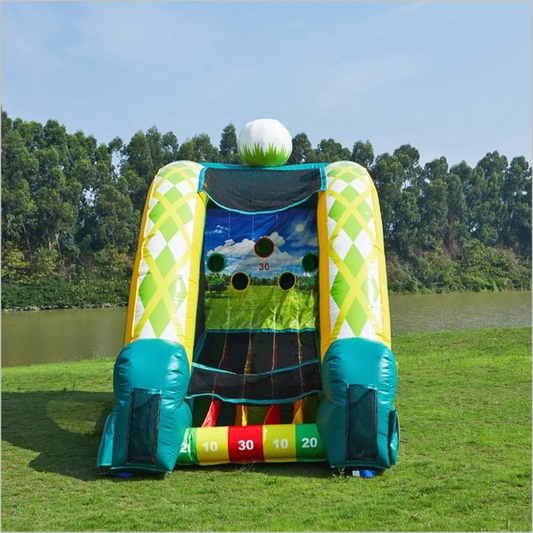 Golf Challenges Target Games Childrens Inflatable Toys Entertainment Sports Party Hire Equipment - Inflatable-Zone