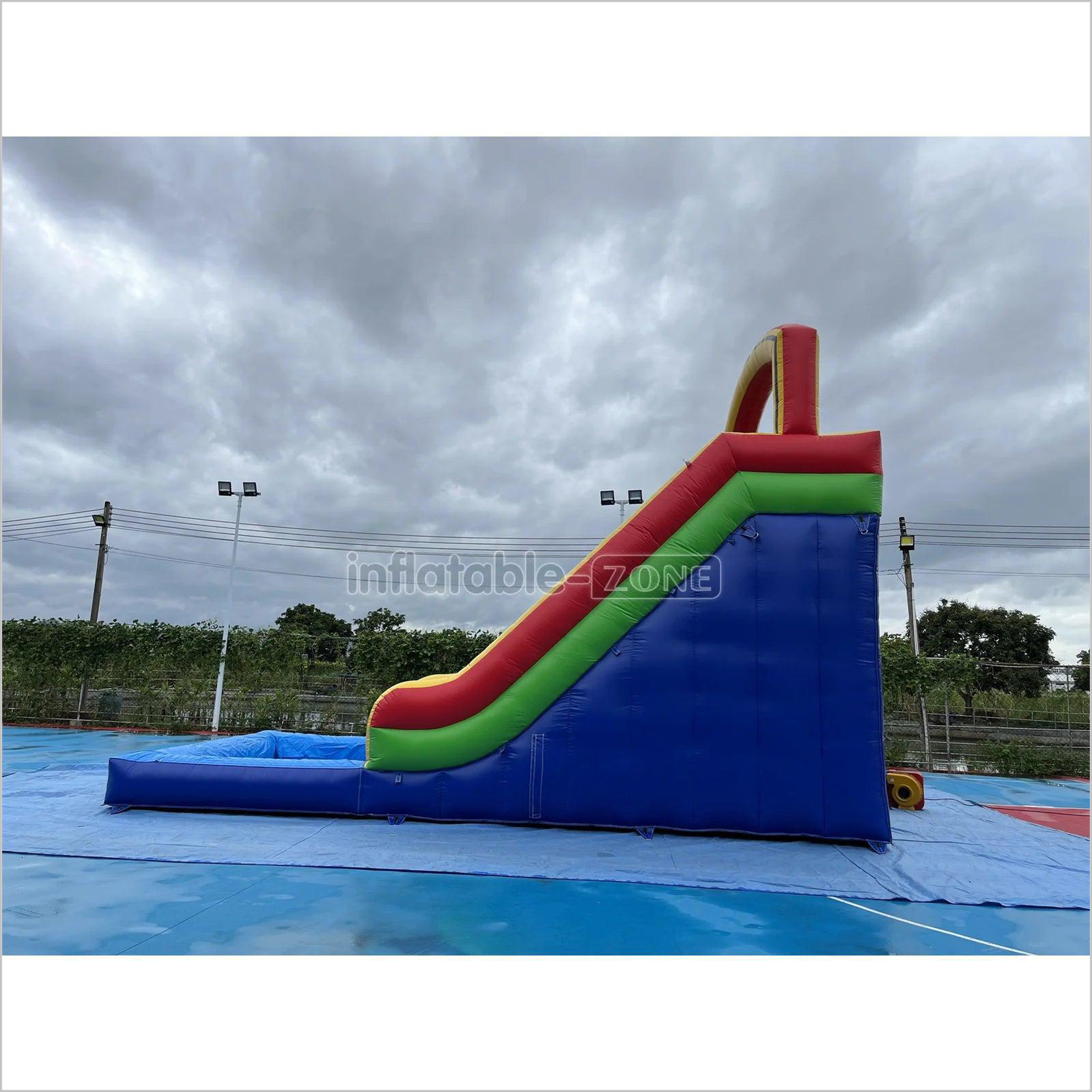 Commercial Inflatable Water Slide Inflatable Pool Blow Up Double Water Slide - Inflatable-Zone